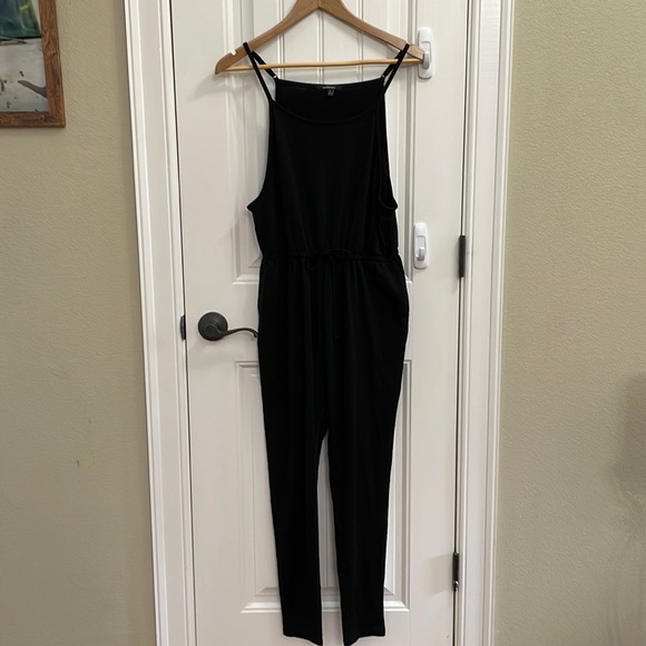 Ambiance Pants - Ambiance black jumpsuit.  S